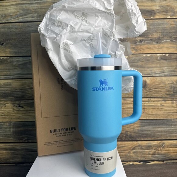 Stanley 40oz H2.0 Flowstate Quencher Tumbler - Splash - Picture 1 of 3